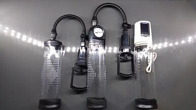 Vacuum pump to enlarge member