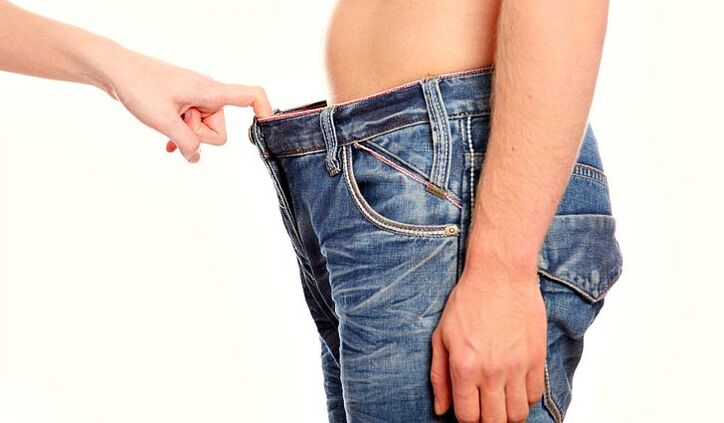 a woman wants a man with a soda-enlarged penis