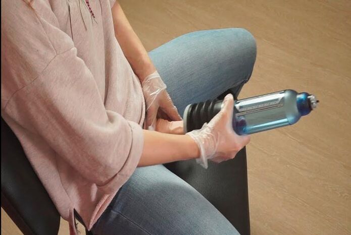 using a penis enlargement pump